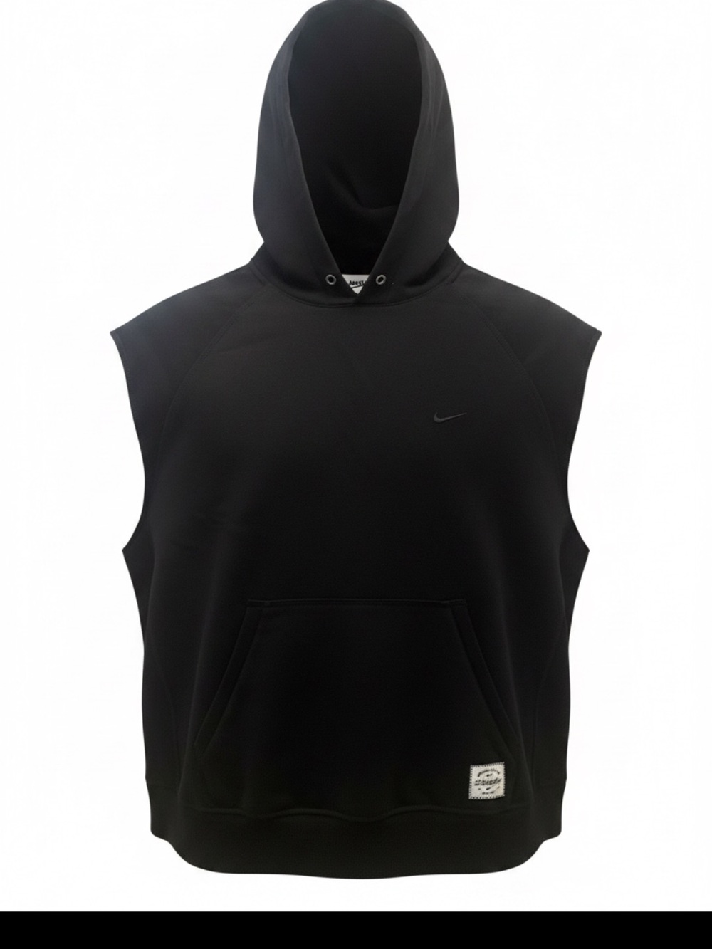 Nike Black Sleeveless Hooded Pullover